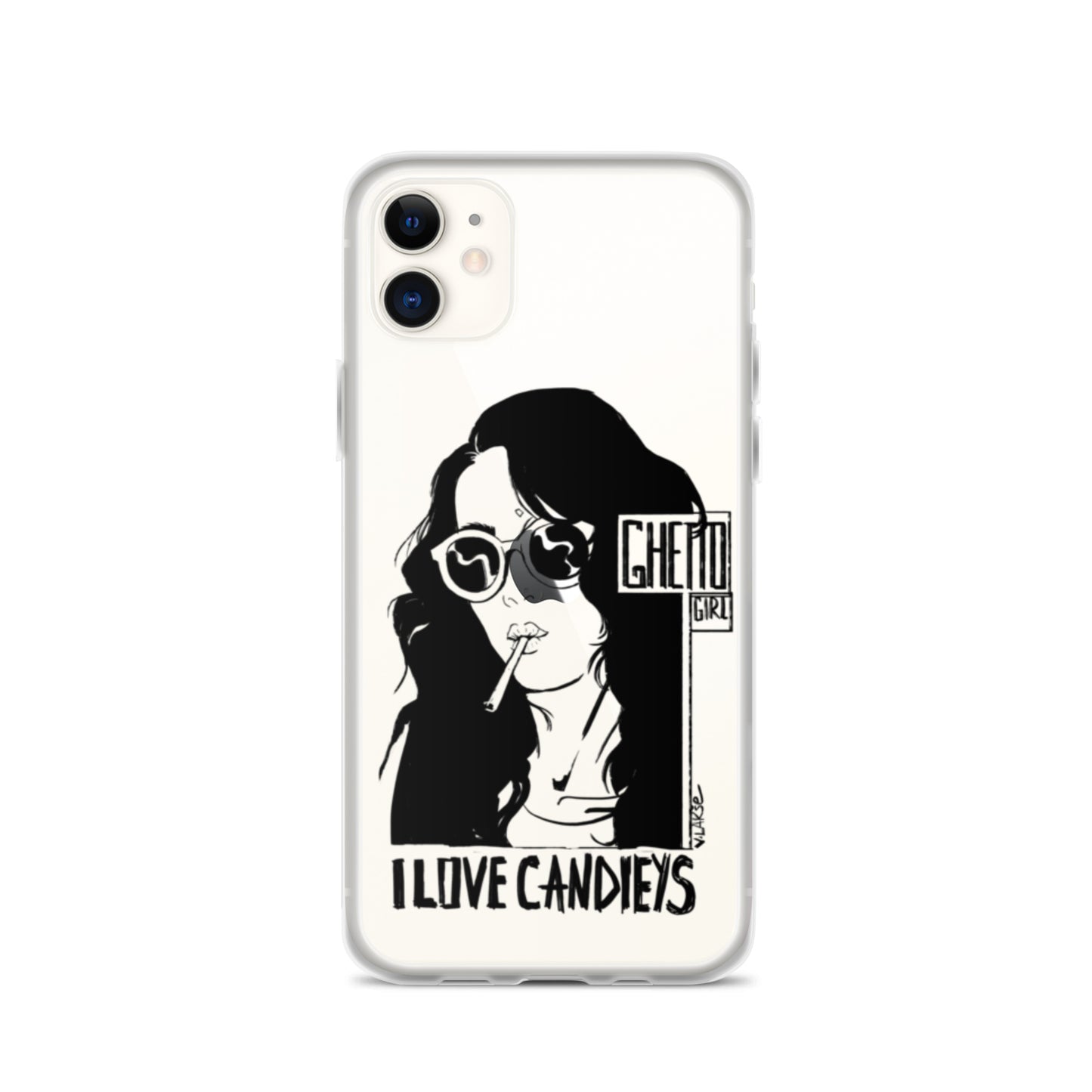 GHETTO GIRL by Lakshe. Clear Case for iPhone®
