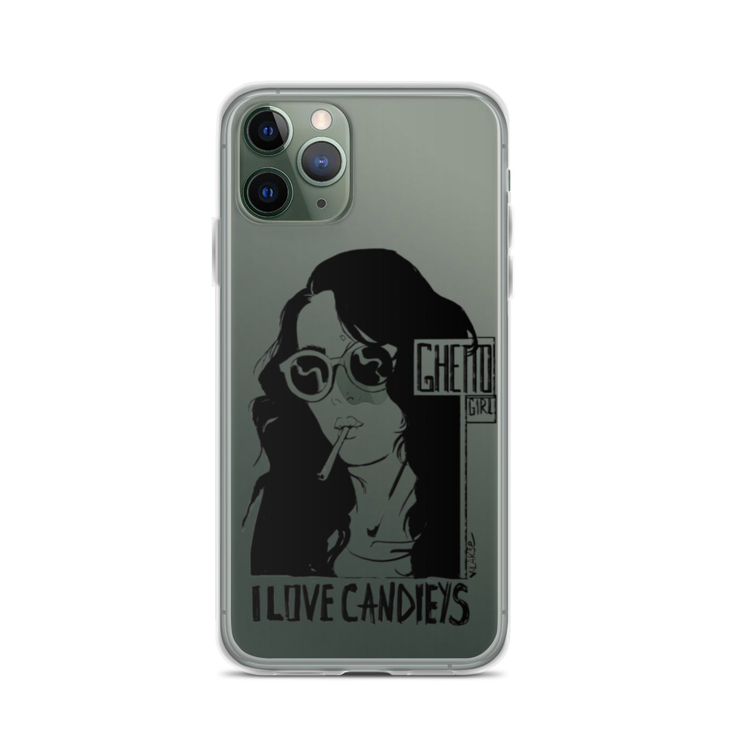GHETTO GIRL by Lakshe. Clear Case for iPhone®