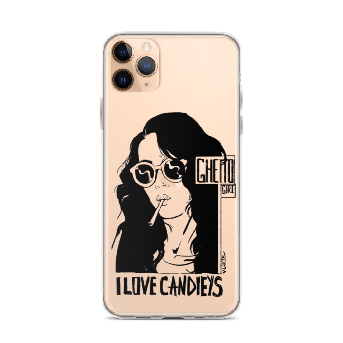 GHETTO GIRL by Lakshe. Clear Case for iPhone®