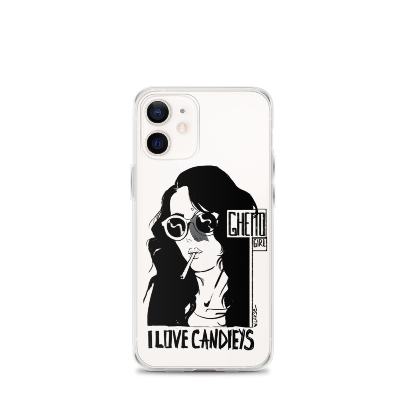 GHETTO GIRL by Lakshe. Clear Case for iPhone®
