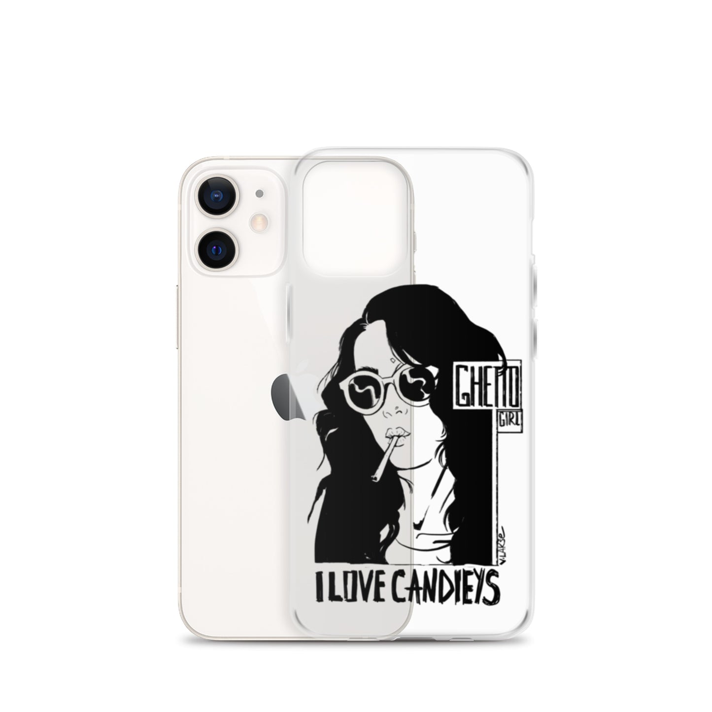 GHETTO GIRL by Lakshe. Clear Case for iPhone®