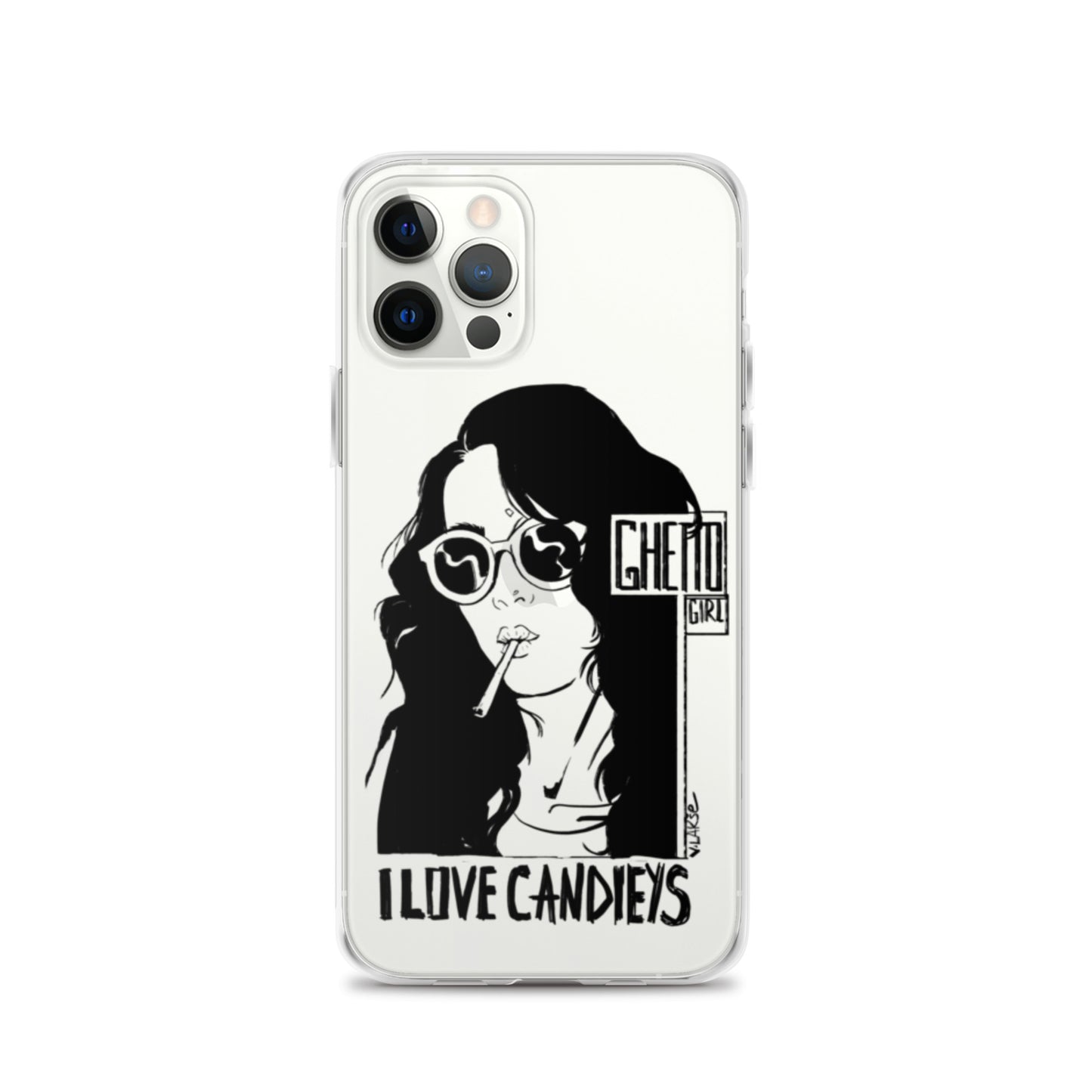GHETTO GIRL by Lakshe. Clear Case for iPhone®