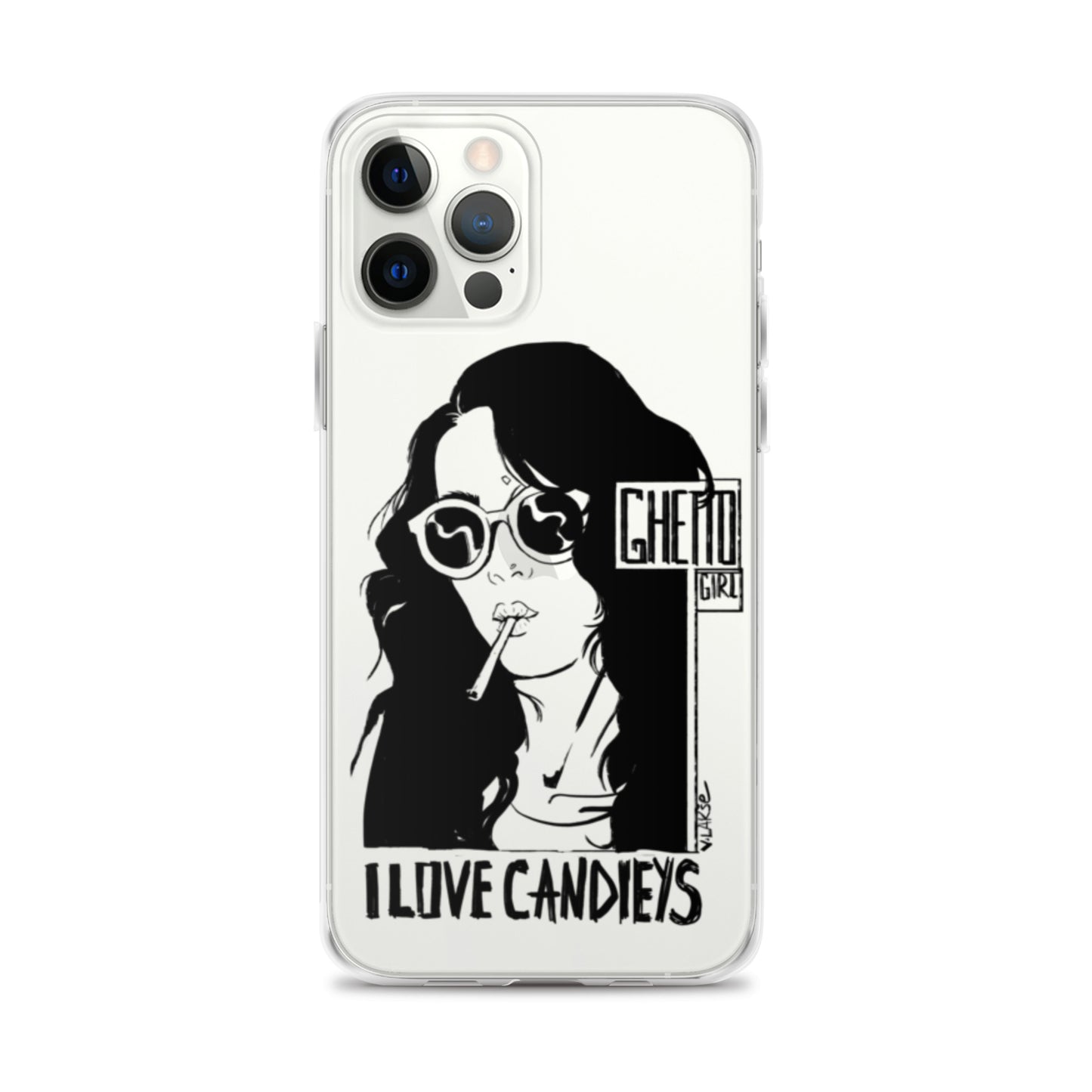 GHETTO GIRL by Lakshe. Clear Case for iPhone®