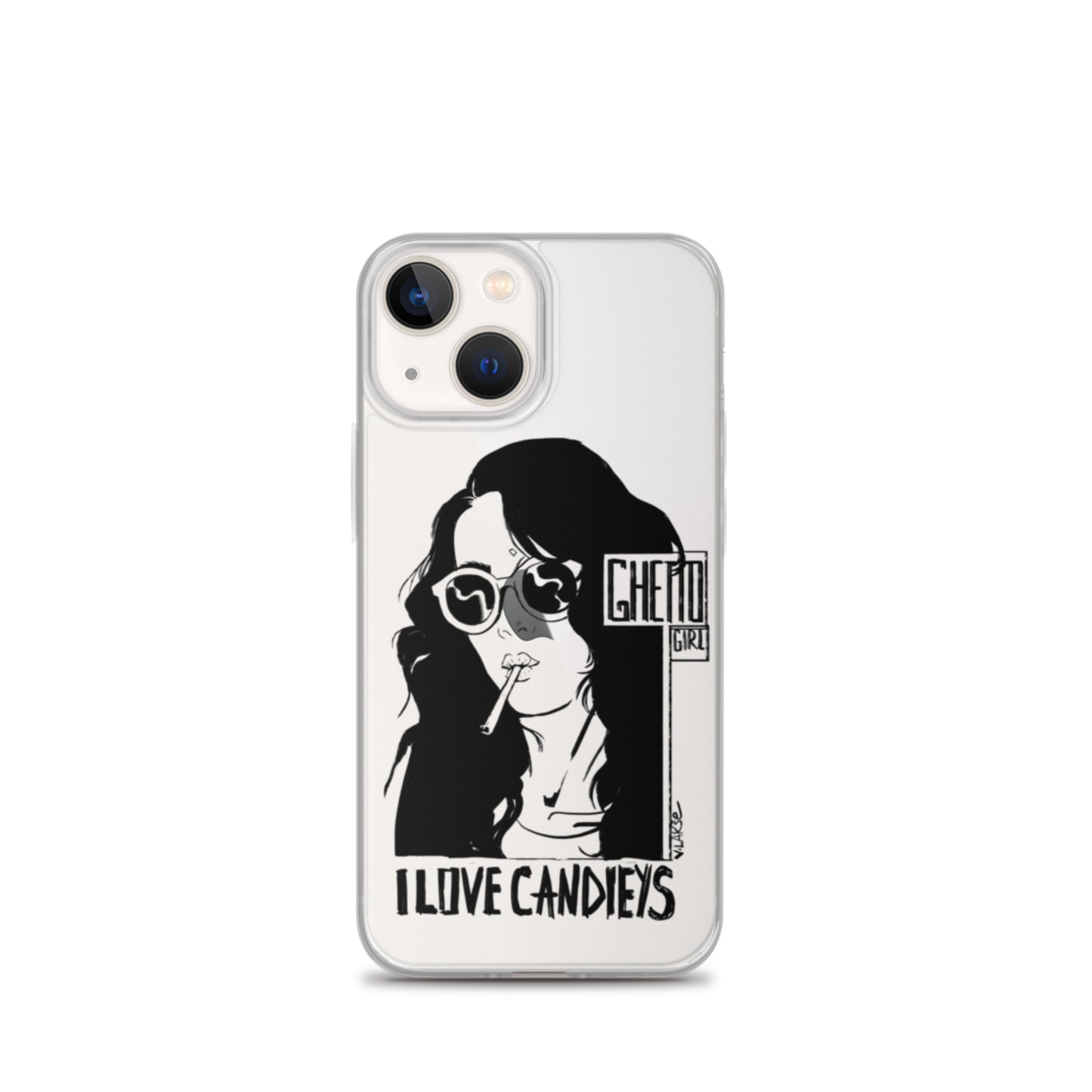 GHETTO GIRL by Lakshe. Clear Case for iPhone®