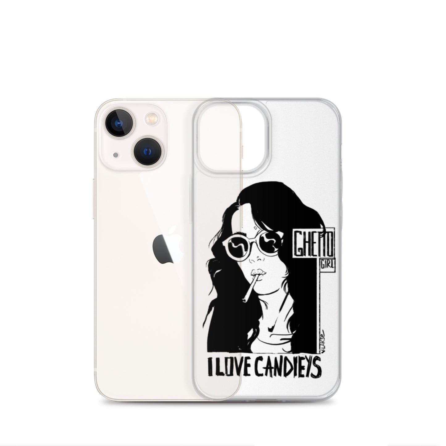 GHETTO GIRL by Lakshe. Clear Case for iPhone®