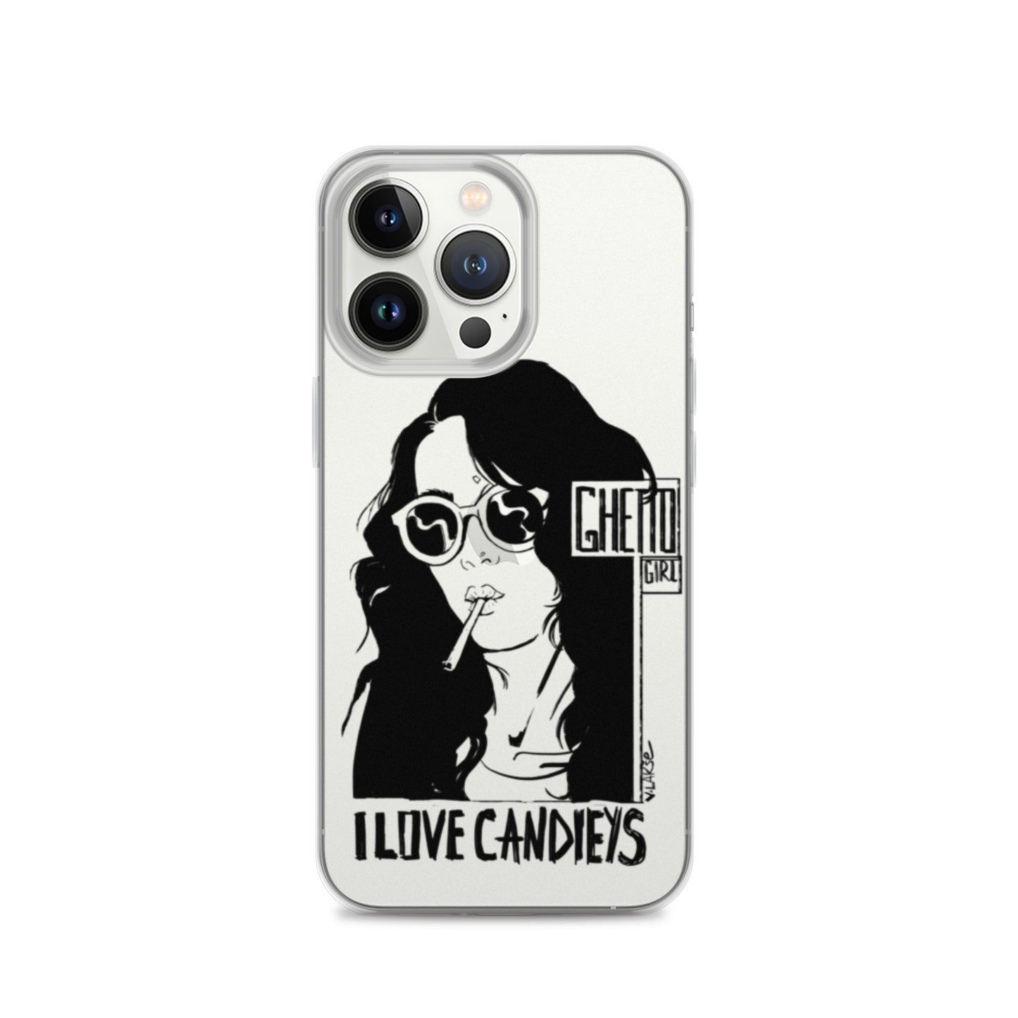 GHETTO GIRL by Lakshe. Clear Case for iPhone®
