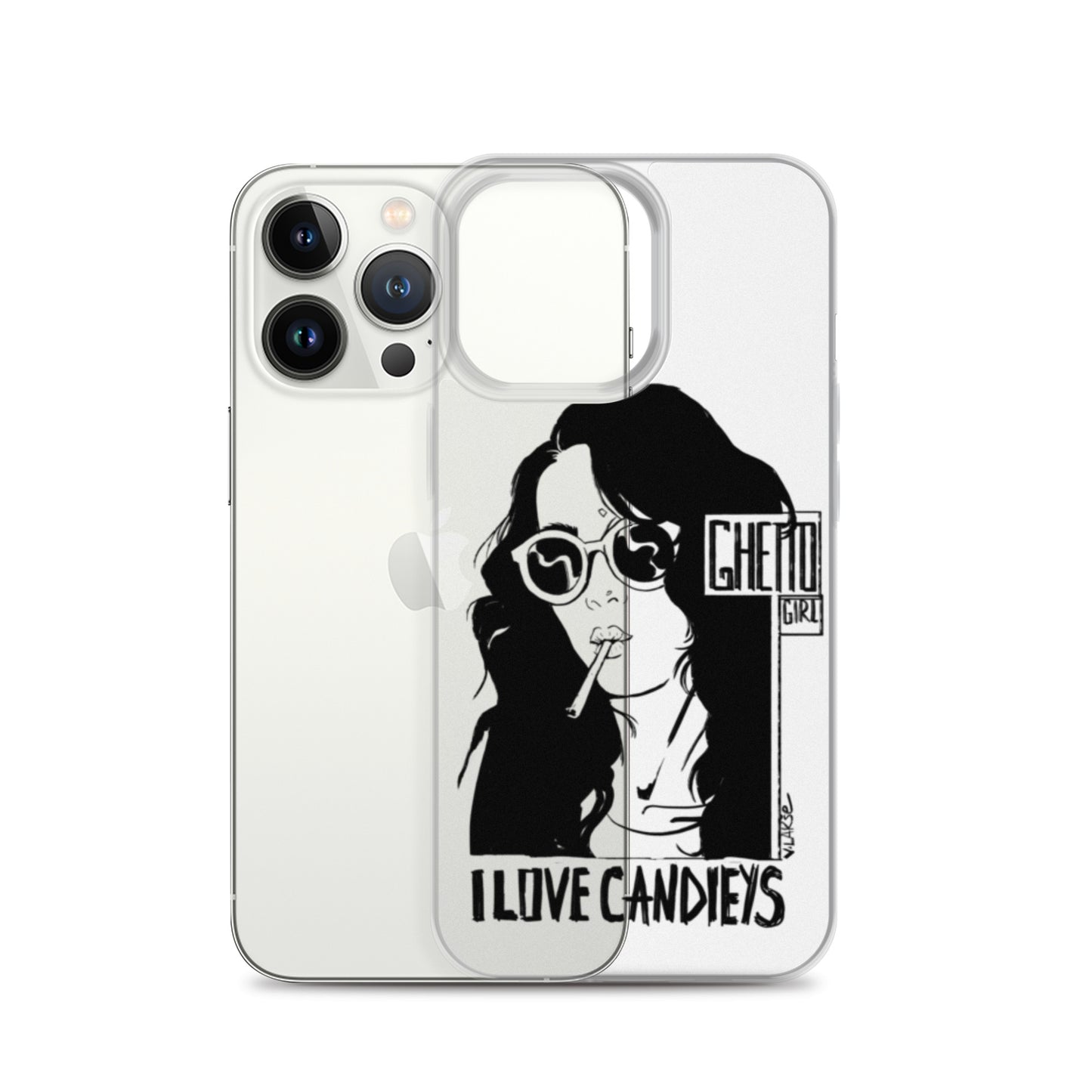 GHETTO GIRL by Lakshe. Clear Case for iPhone®
