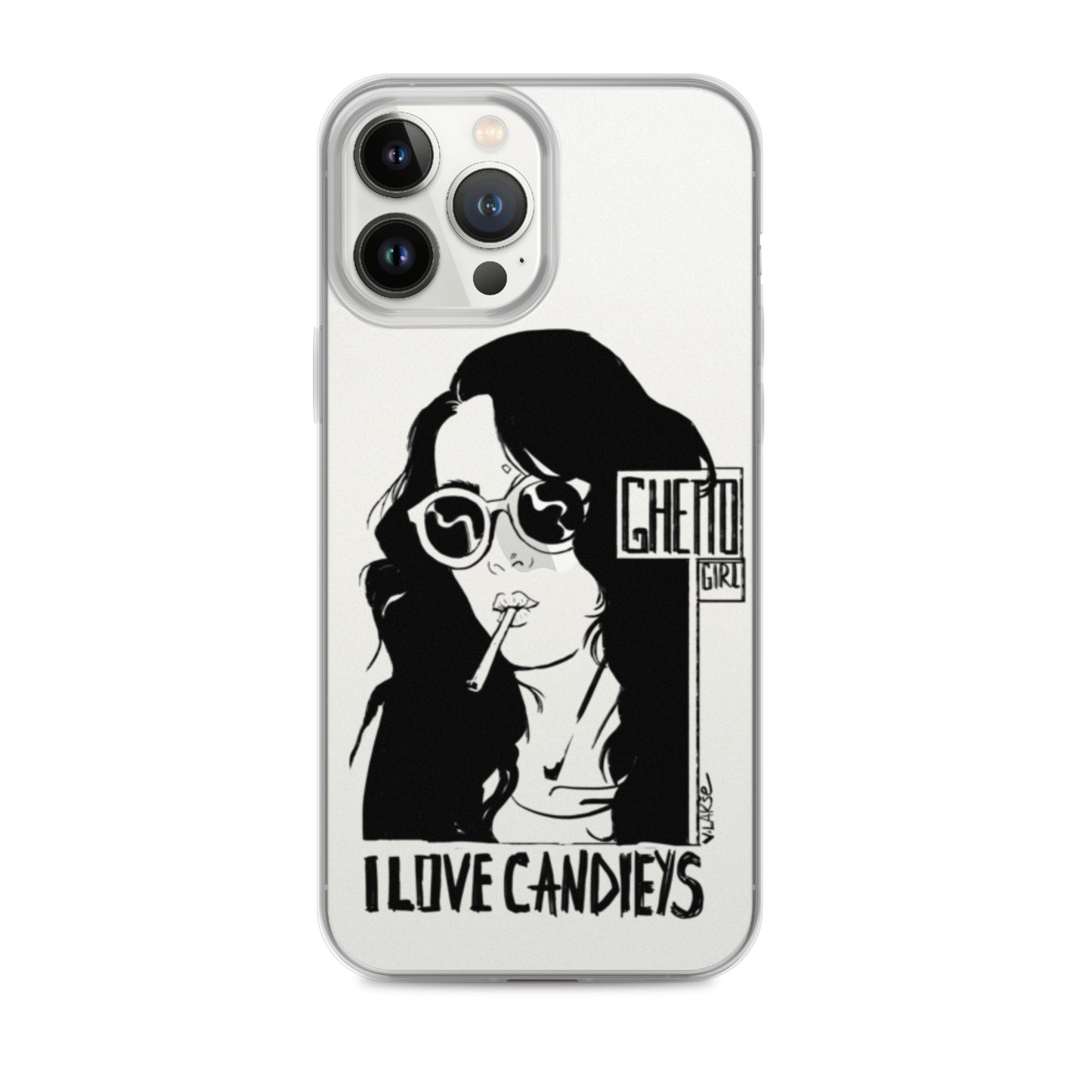 GHETTO GIRL by Lakshe. Clear Case for iPhone®