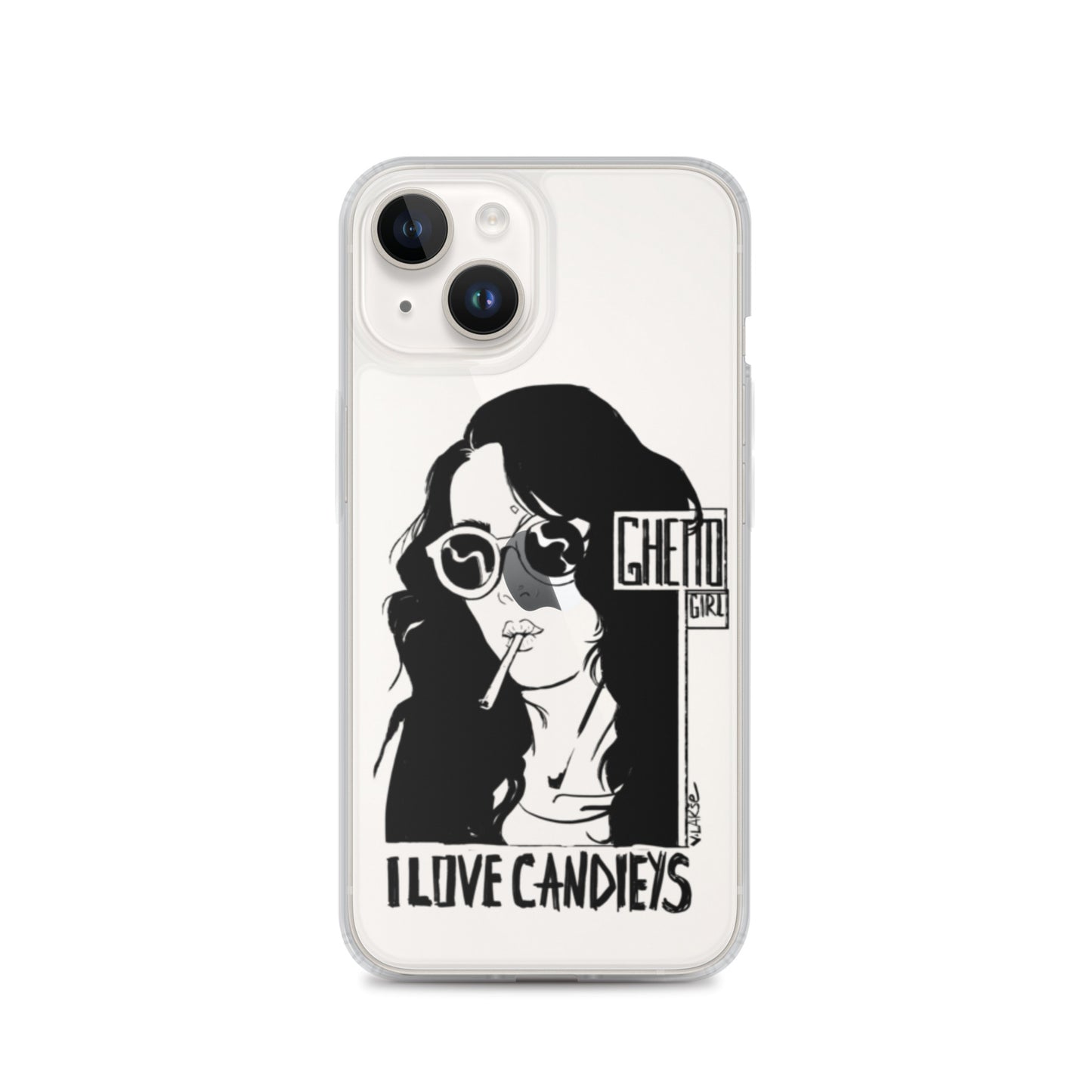 GHETTO GIRL by Lakshe. Clear Case for iPhone®