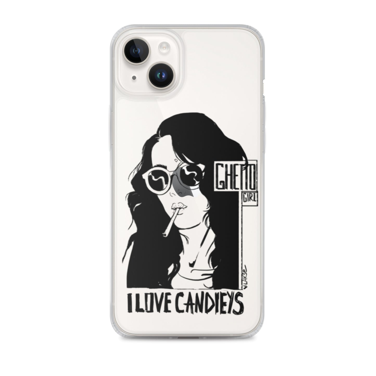 GHETTO GIRL by Lakshe. Clear Case for iPhone®