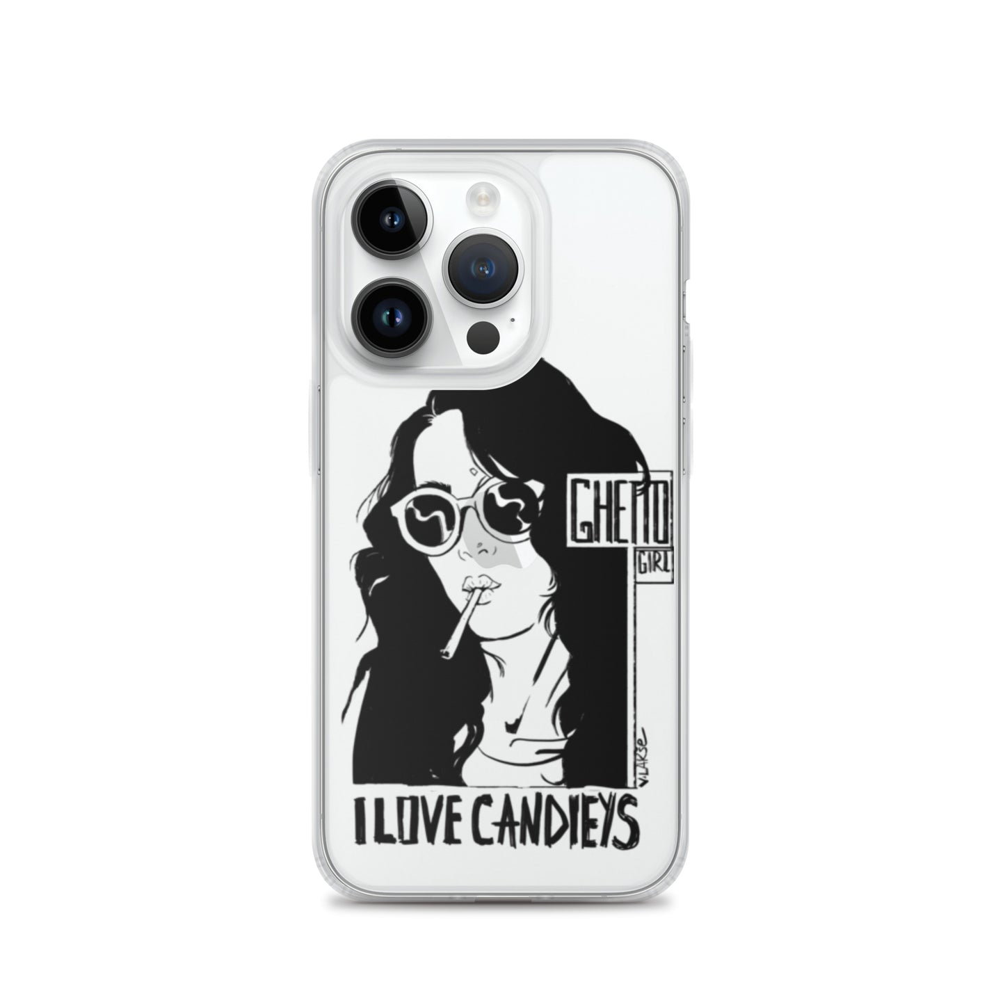 GHETTO GIRL by Lakshe. Clear Case for iPhone®