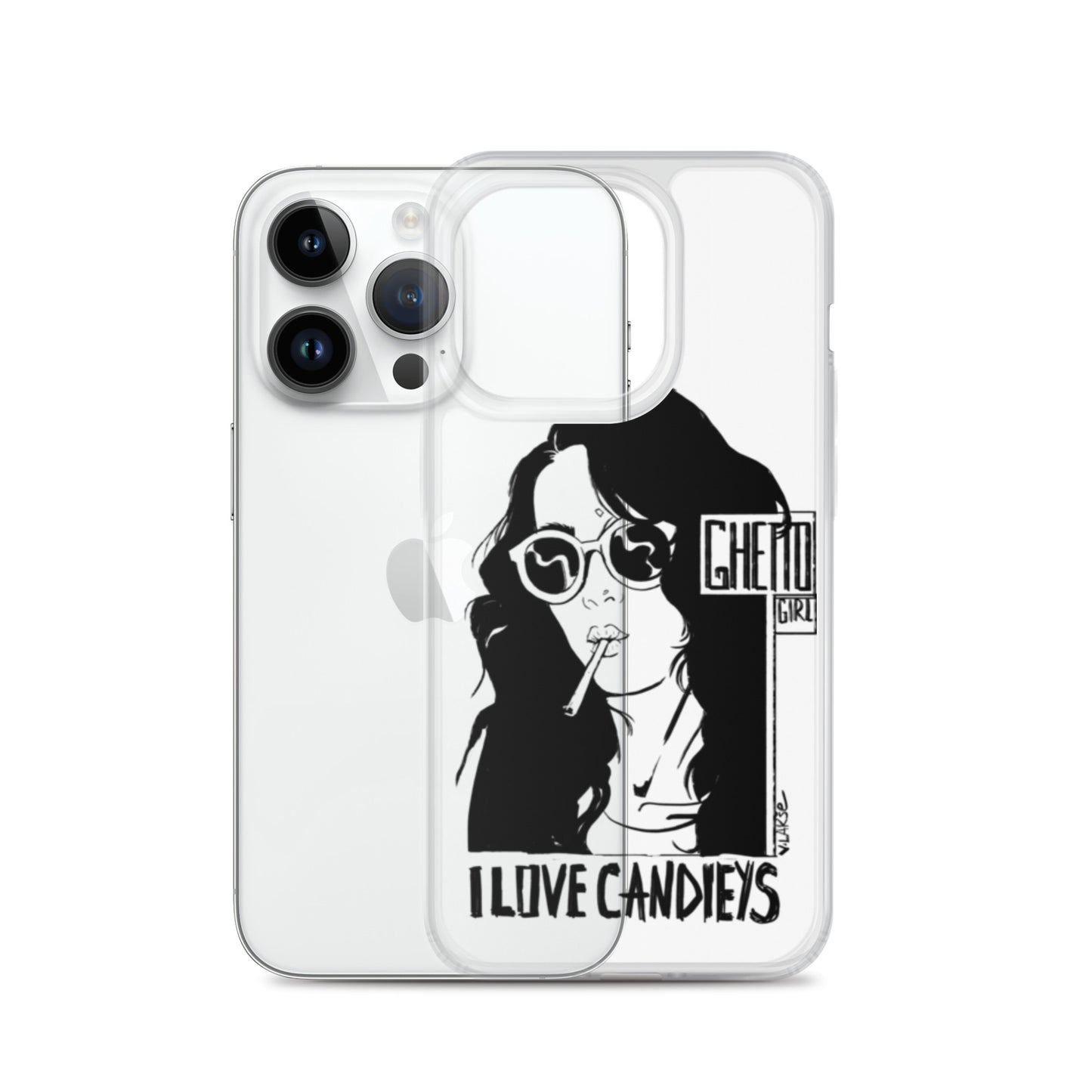 GHETTO GIRL by Lakshe. Clear Case for iPhone®
