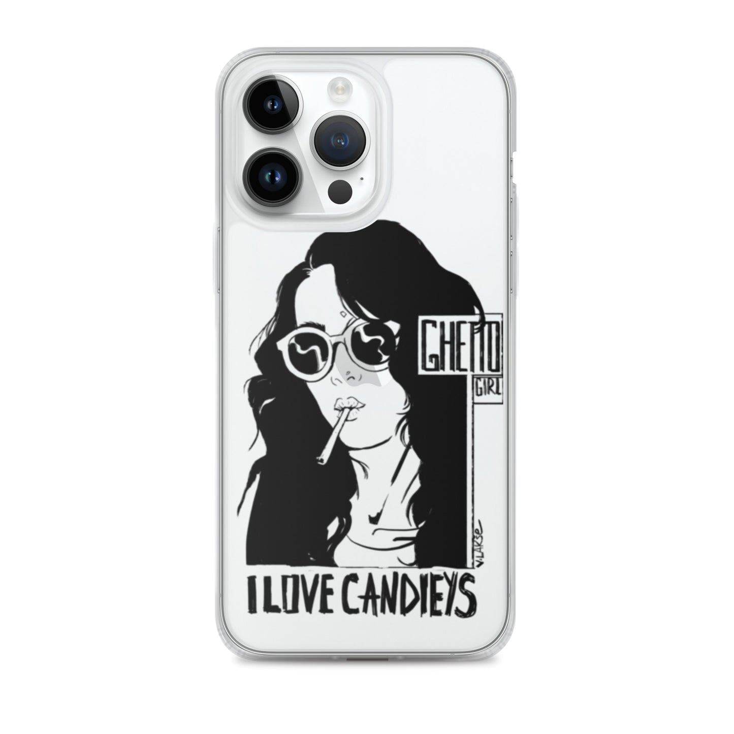 GHETTO GIRL by Lakshe. Clear Case for iPhone®