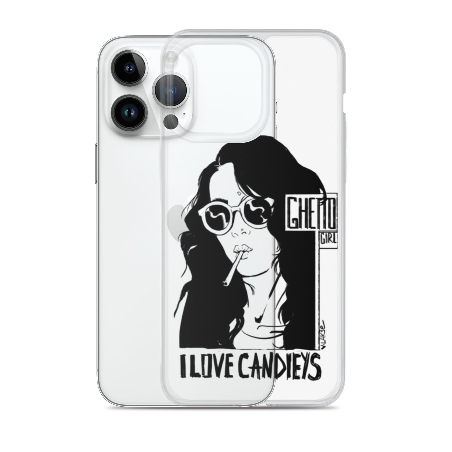GHETTO GIRL by Lakshe. Clear Case for iPhone®