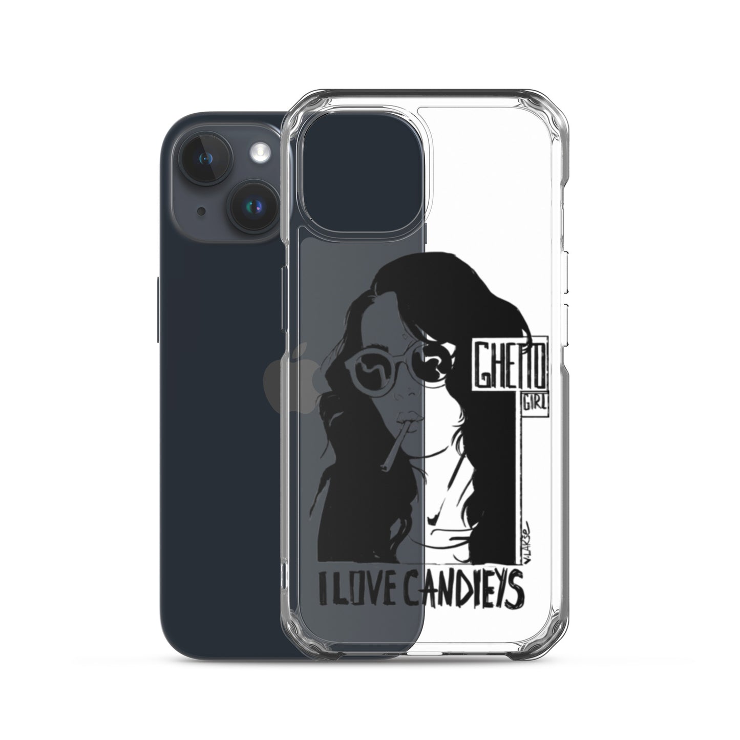 GHETTO GIRL by Lakshe. Clear Case for iPhone®