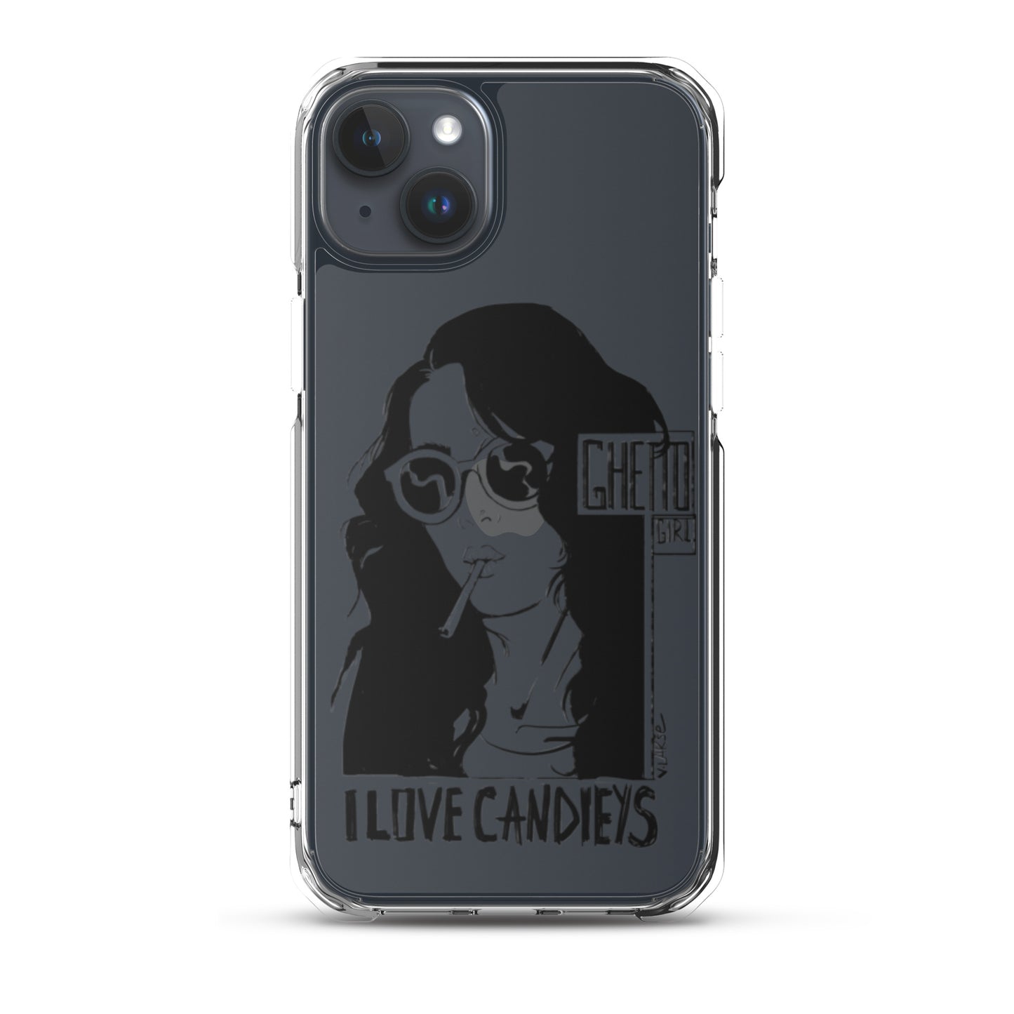 GHETTO GIRL by Lakshe. Clear Case for iPhone®