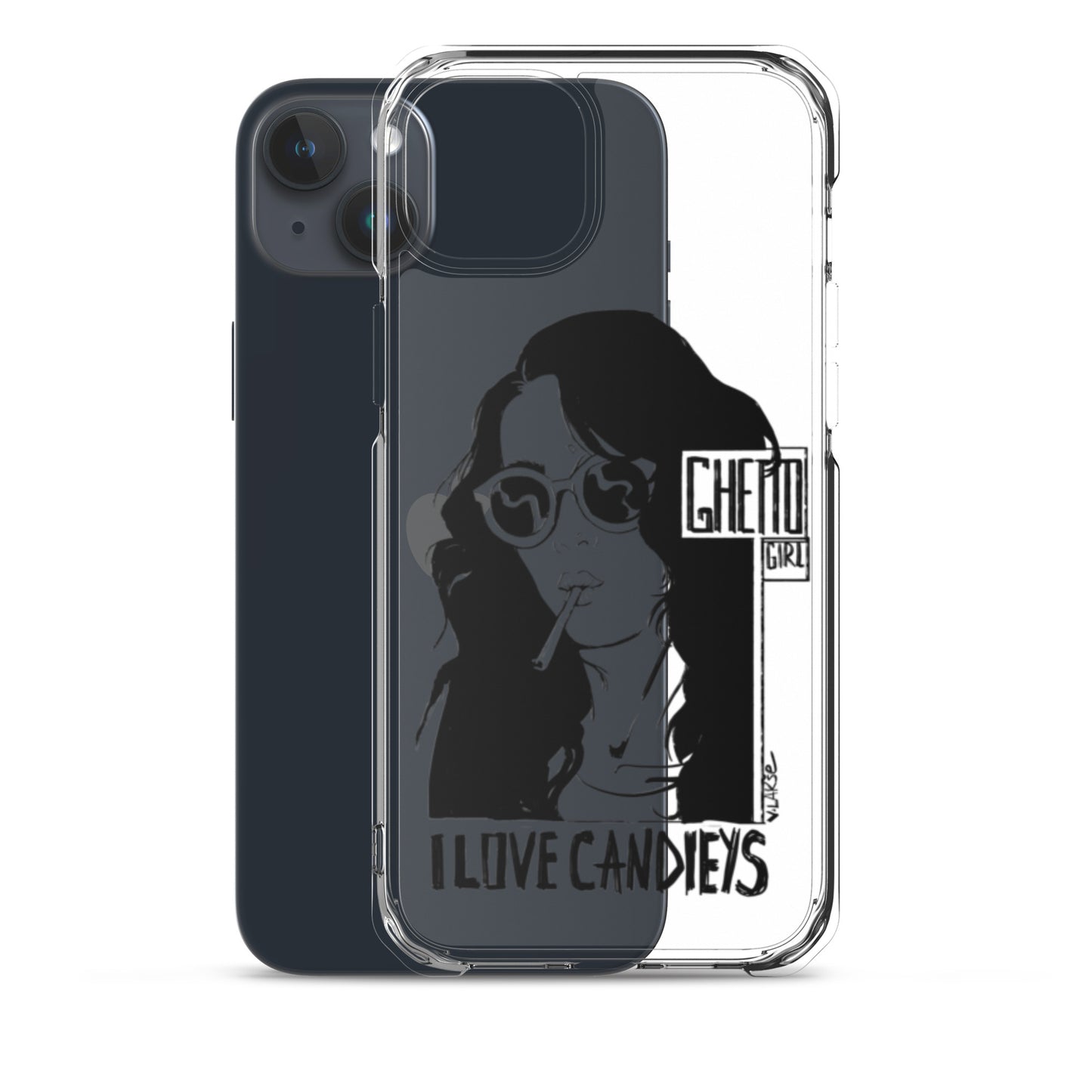 GHETTO GIRL by Lakshe. Clear Case for iPhone®