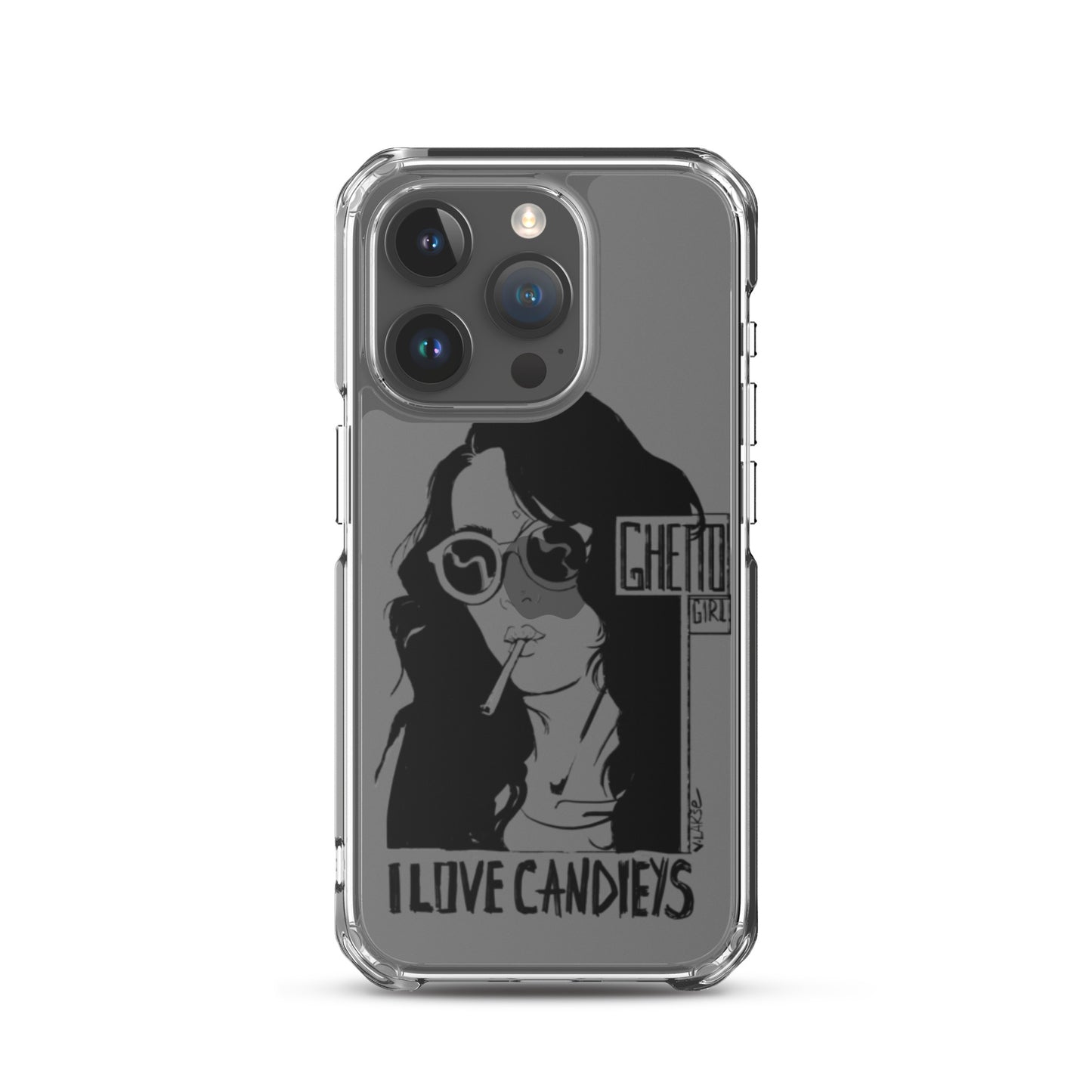 GHETTO GIRL by Lakshe. Clear Case for iPhone®