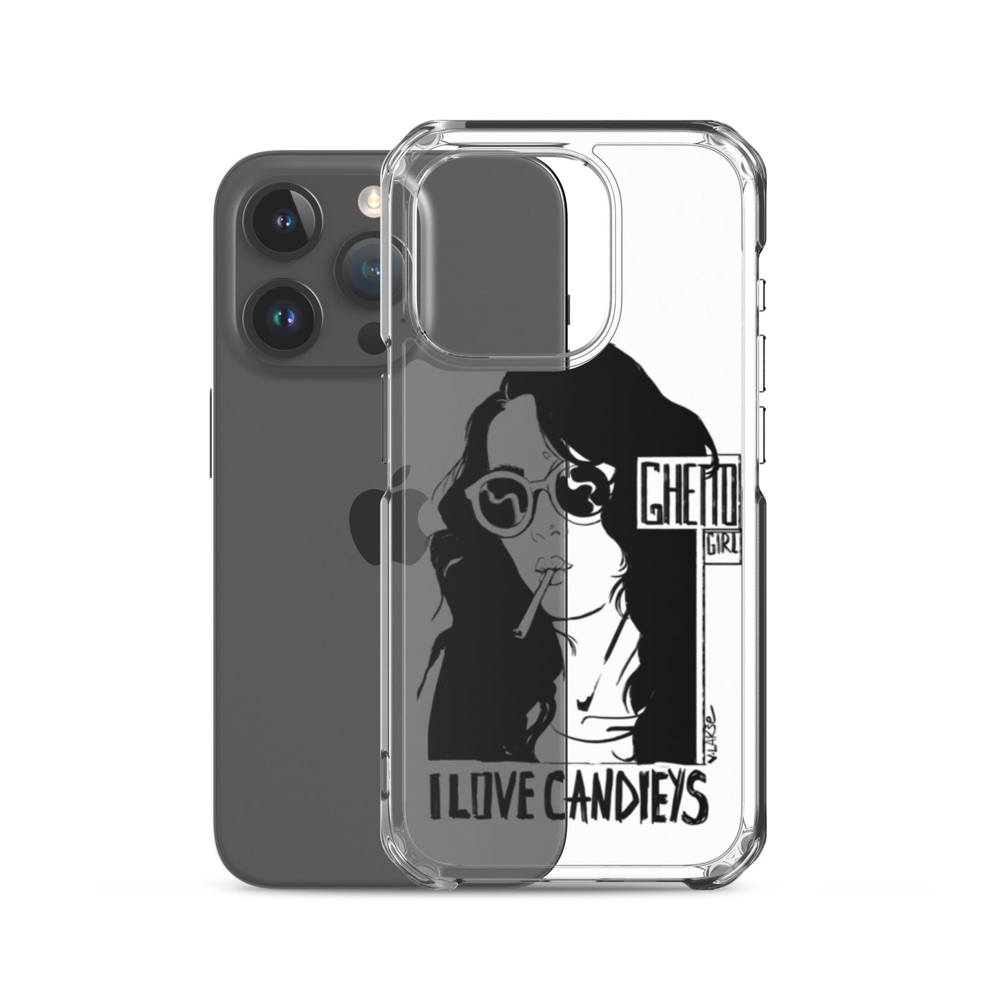 GHETTO GIRL by Lakshe. Clear Case for iPhone®