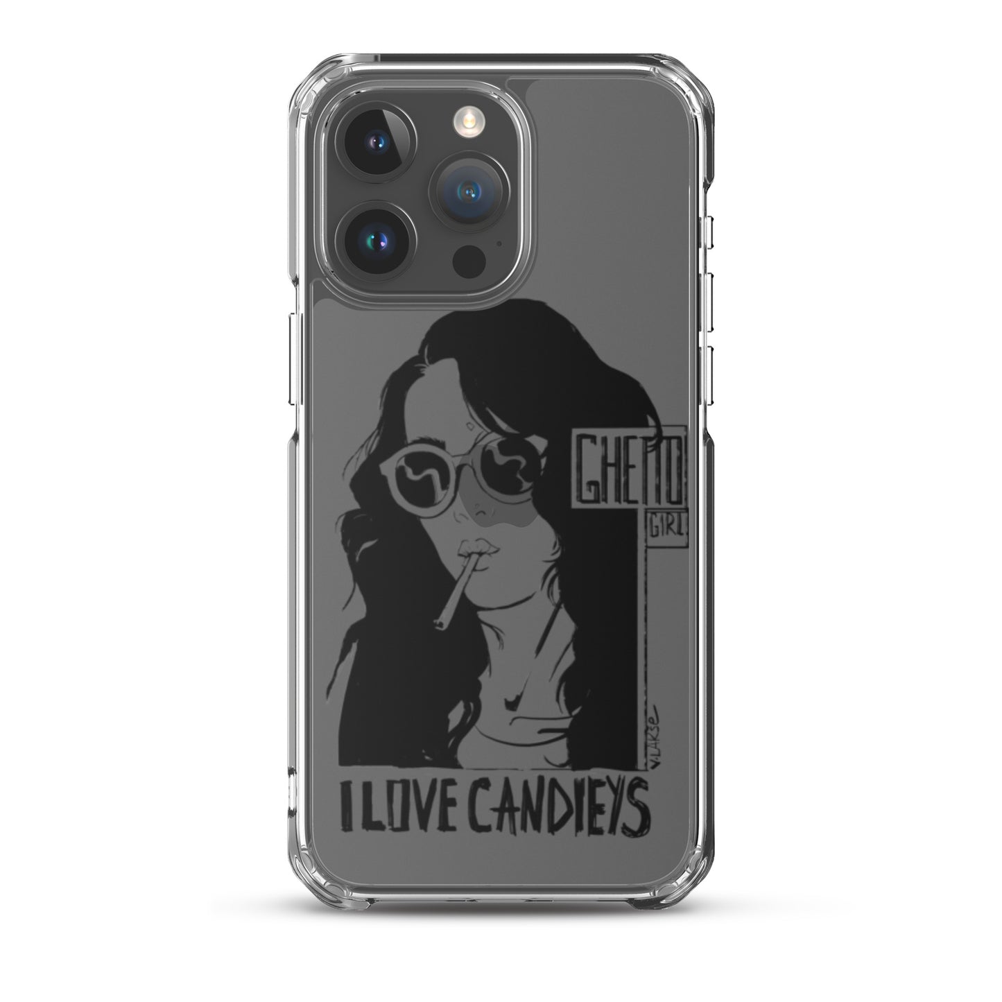 GHETTO GIRL by Lakshe. Clear Case for iPhone®
