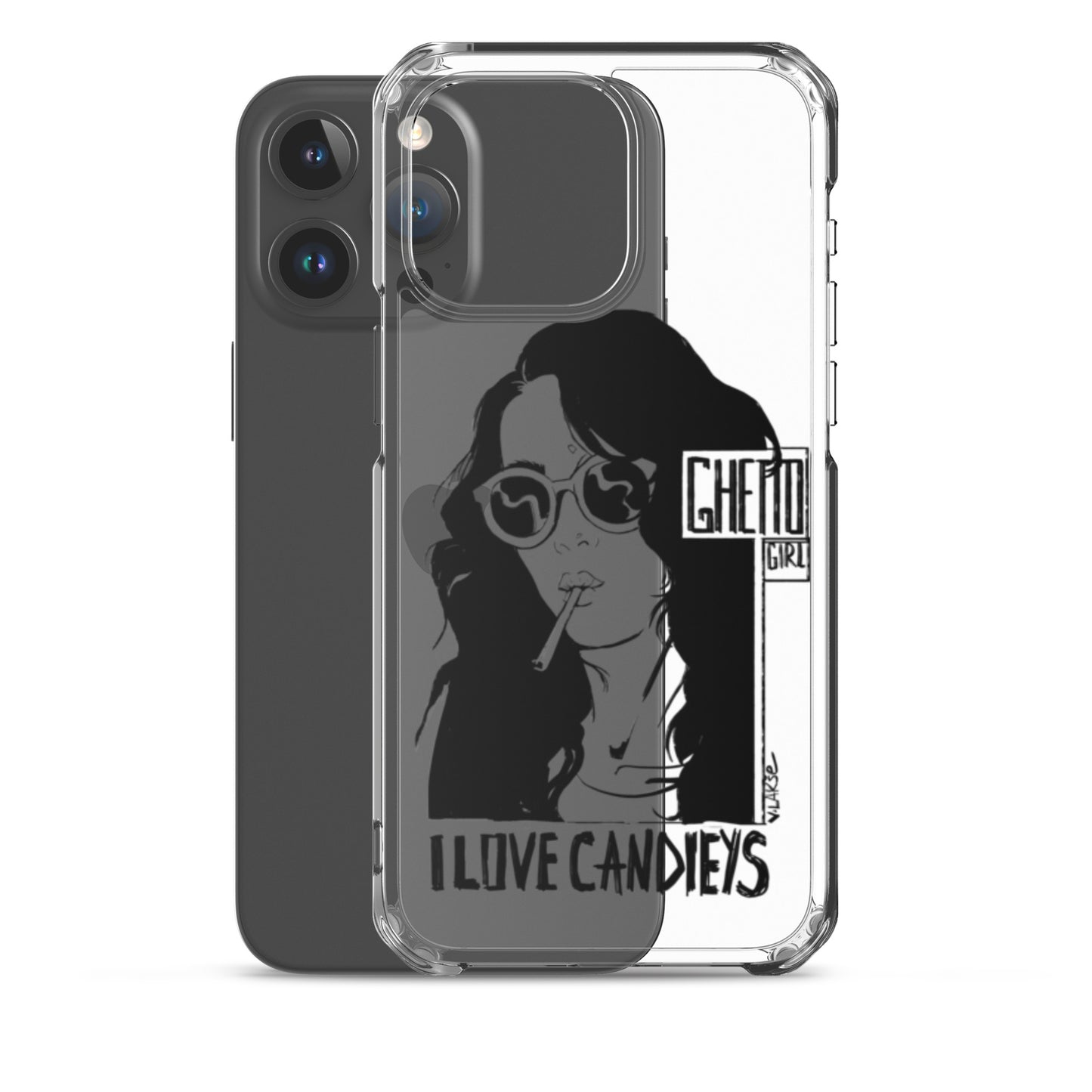 GHETTO GIRL by Lakshe. Clear Case for iPhone®