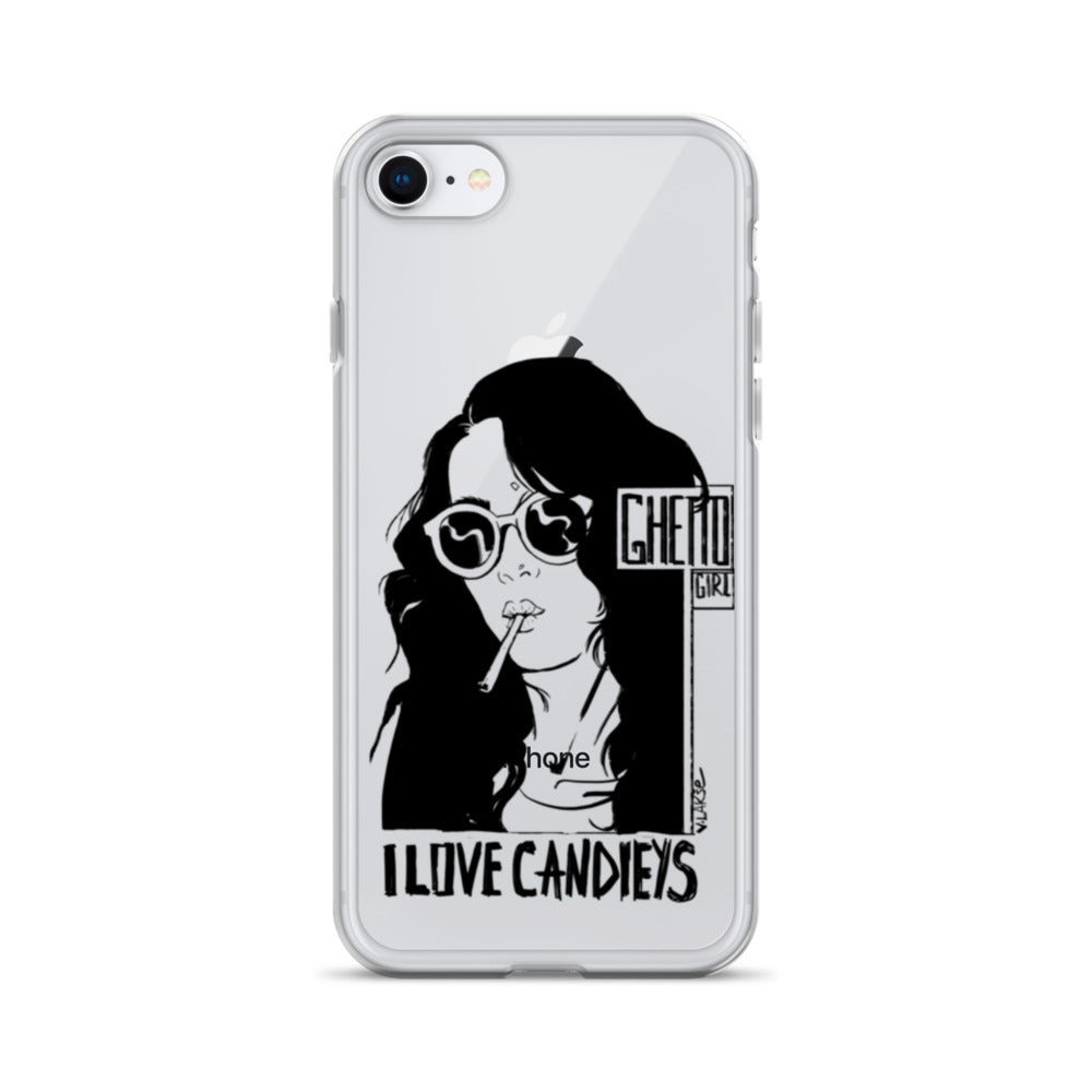 GHETTO GIRL by Lakshe. Clear Case for iPhone®