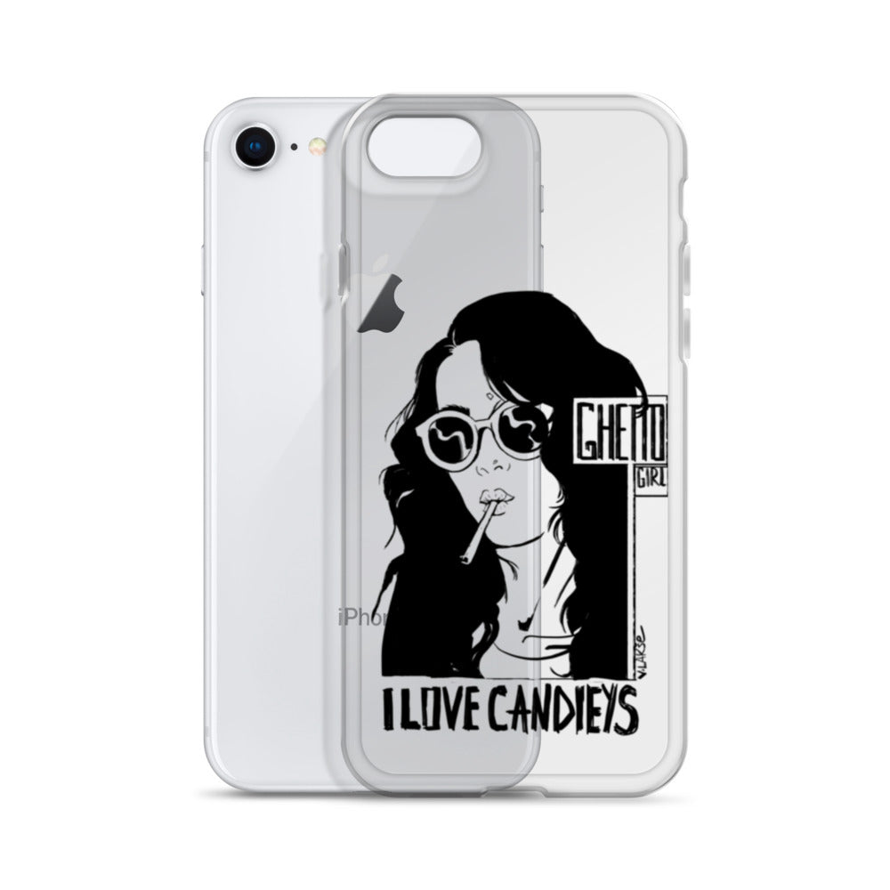 GHETTO GIRL by Lakshe. Clear Case for iPhone®