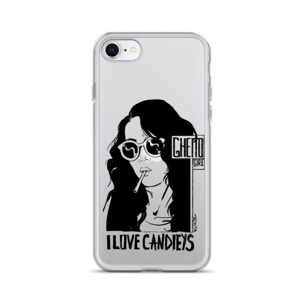 GHETTO GIRL by Lakshe. Clear Case for iPhone®