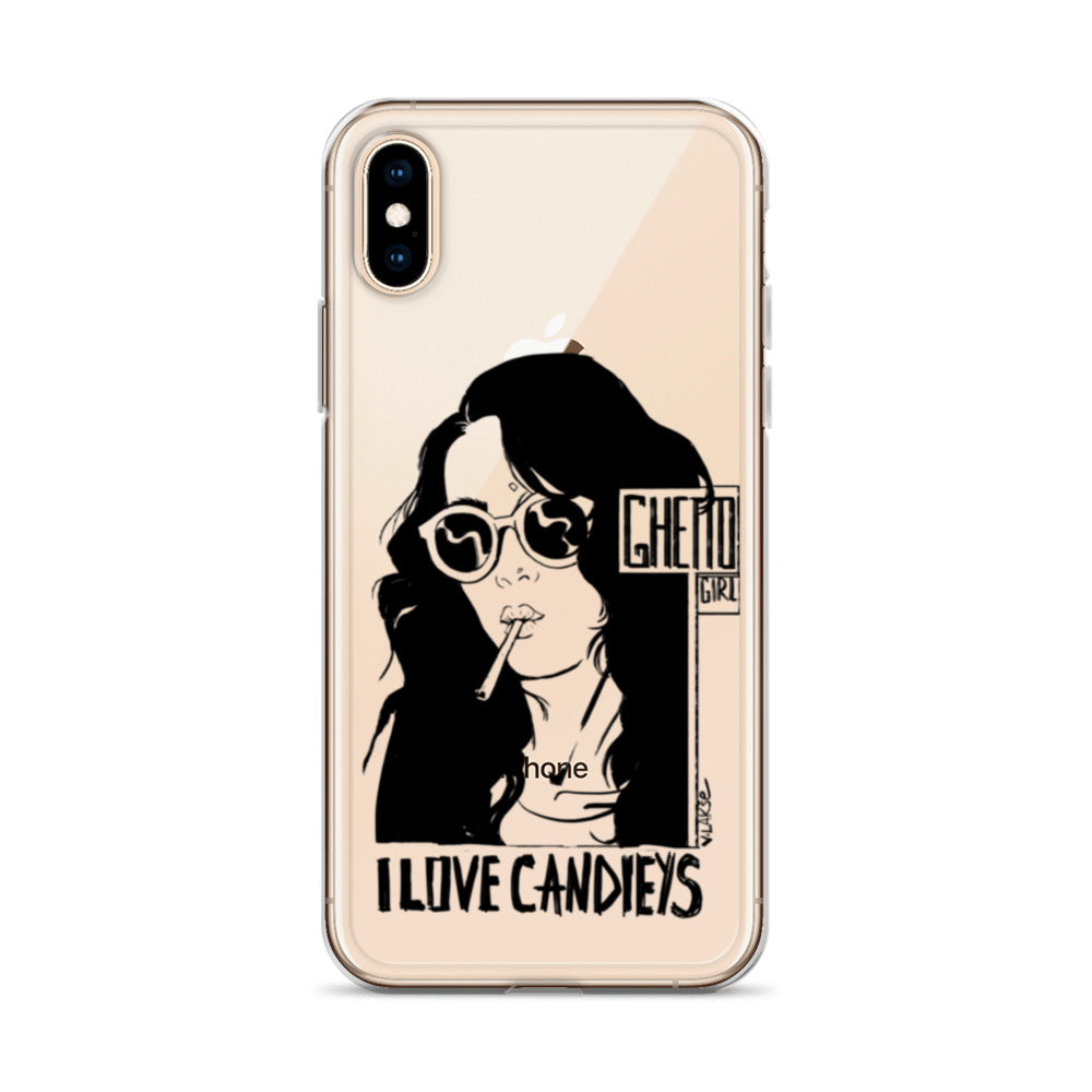 GHETTO GIRL by Lakshe. Clear Case for iPhone®