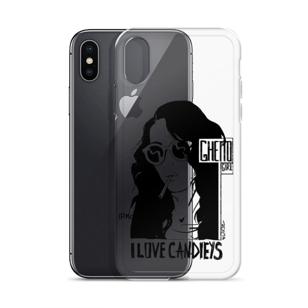 GHETTO GIRL by Lakshe. Clear Case for iPhone®