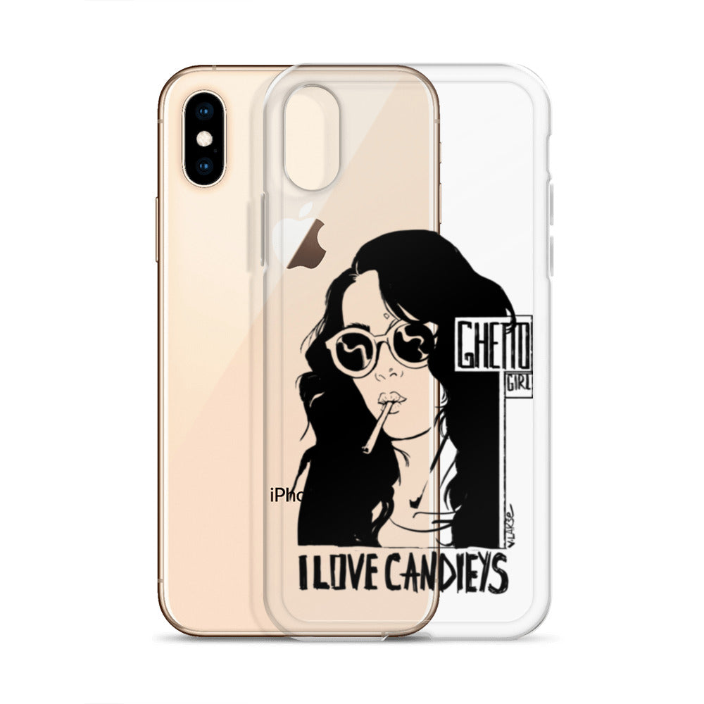 GHETTO GIRL by Lakshe. Clear Case for iPhone®