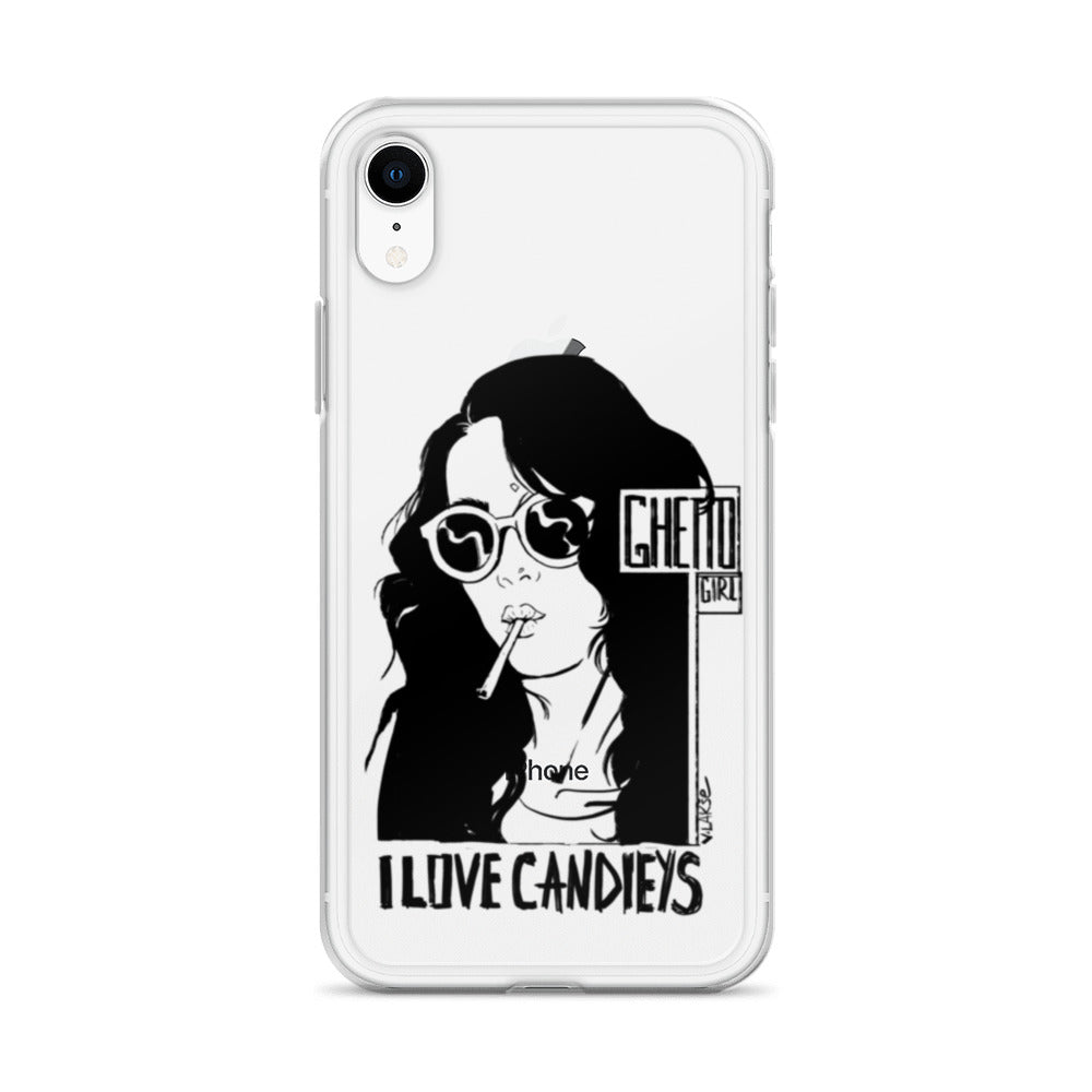 GHETTO GIRL by Lakshe. Clear Case for iPhone®