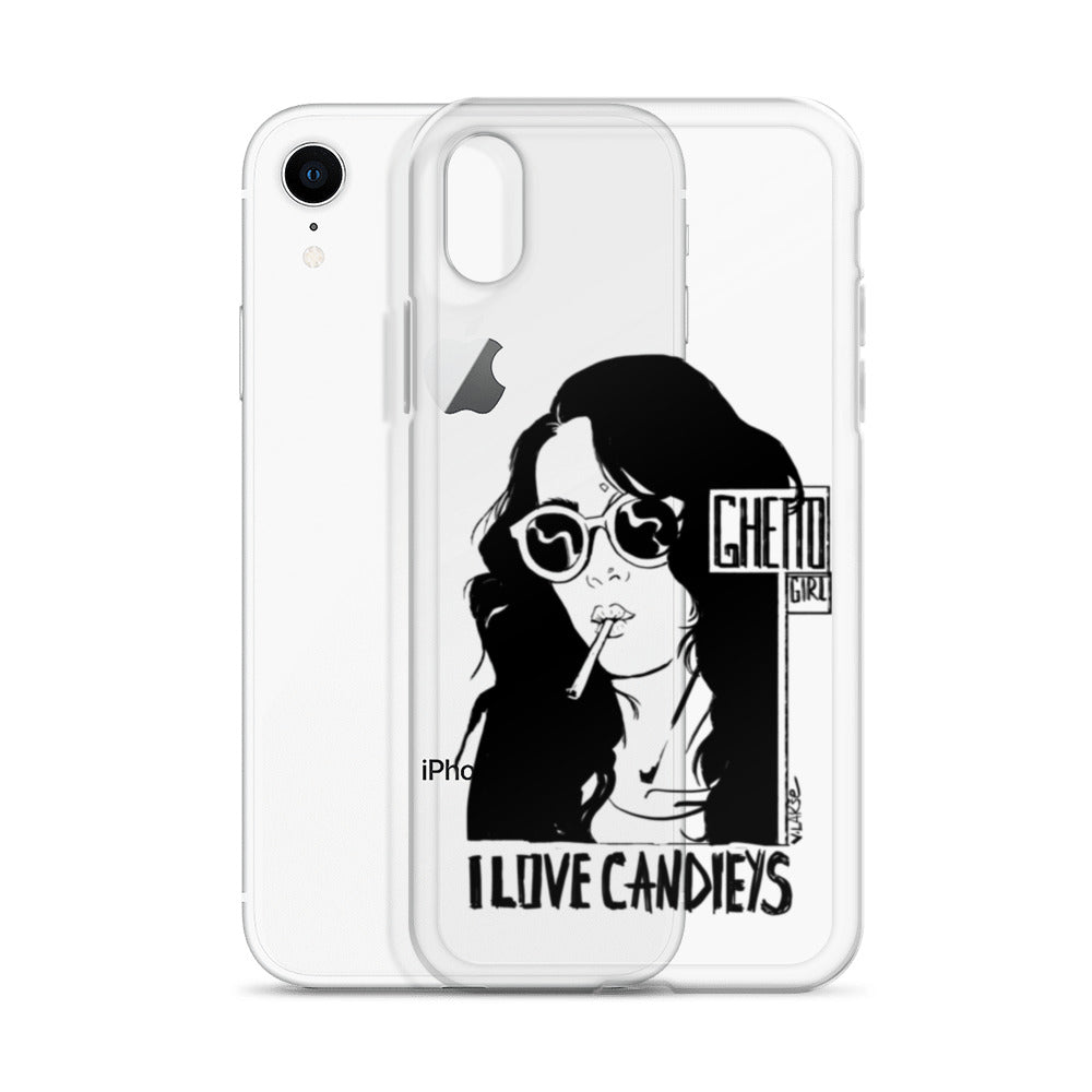 GHETTO GIRL by Lakshe. Clear Case for iPhone®