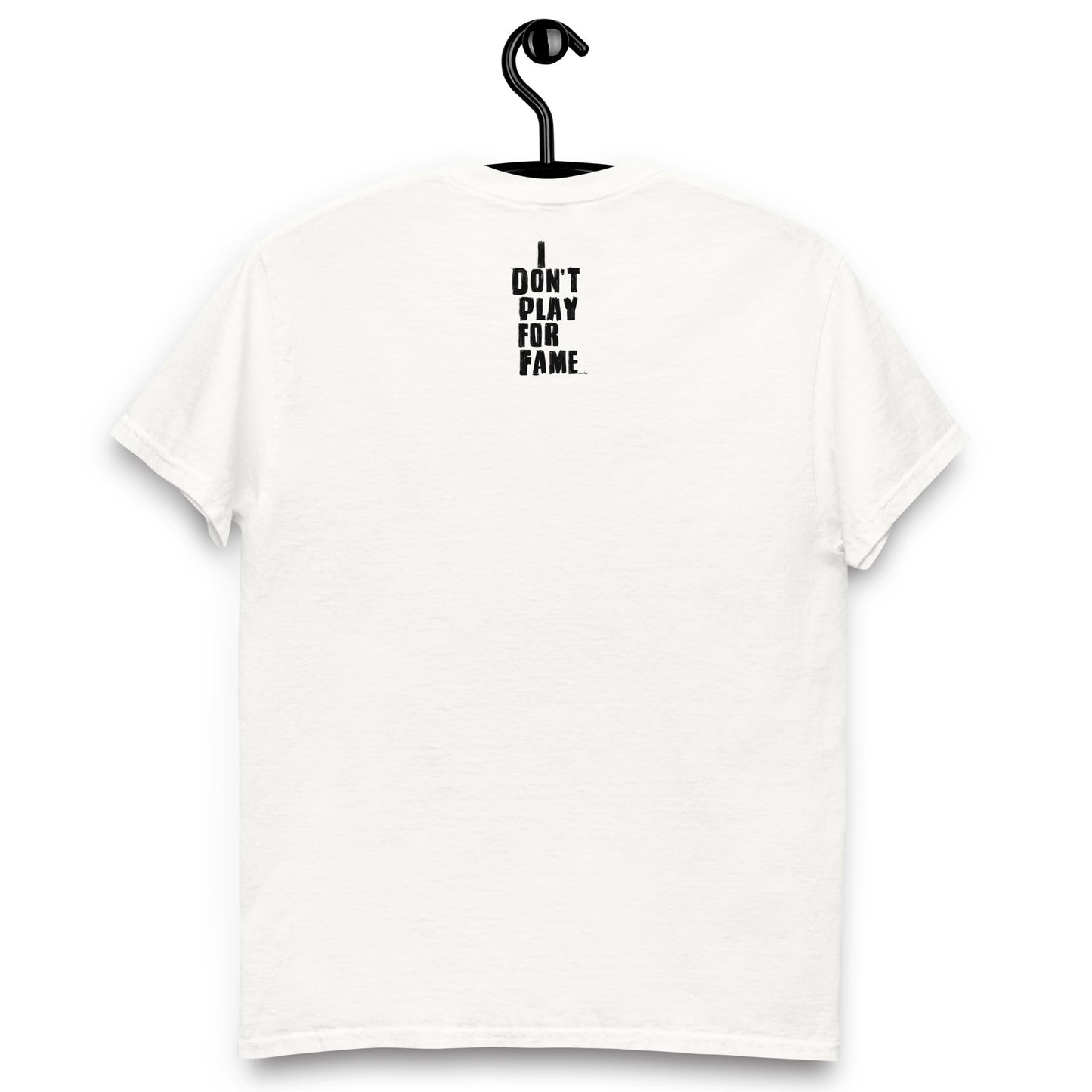 White T-shirt with Ghetto Games logo