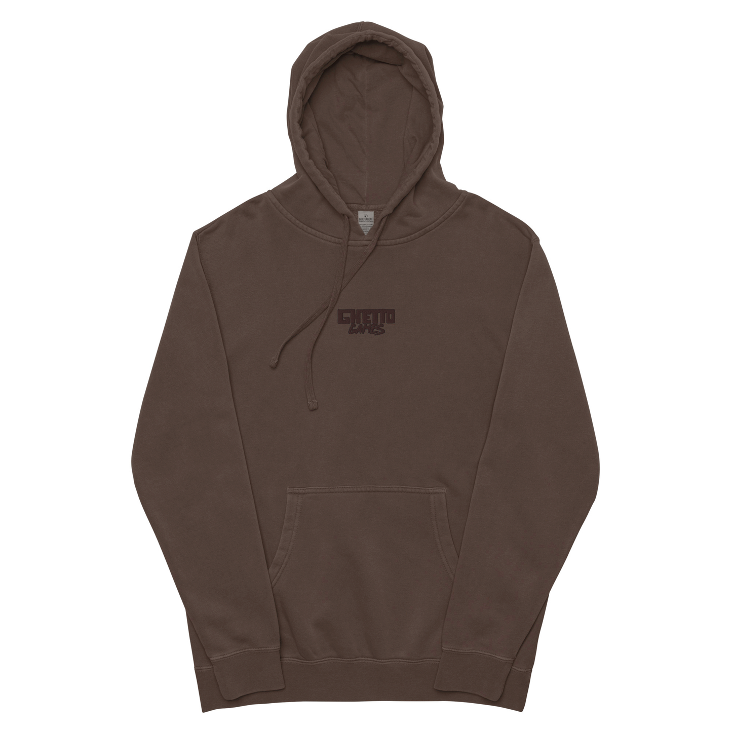 Mocha Power Ghetto Games Hoodie