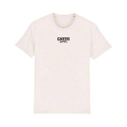 Vintage White Ghetto Games Power T-Shirt