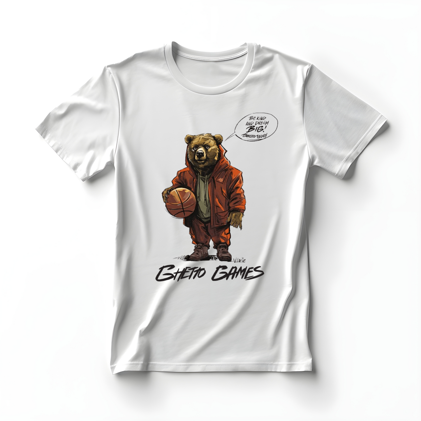 Ghetto Games Kids' T-Shirt "Ghetto Teddy"