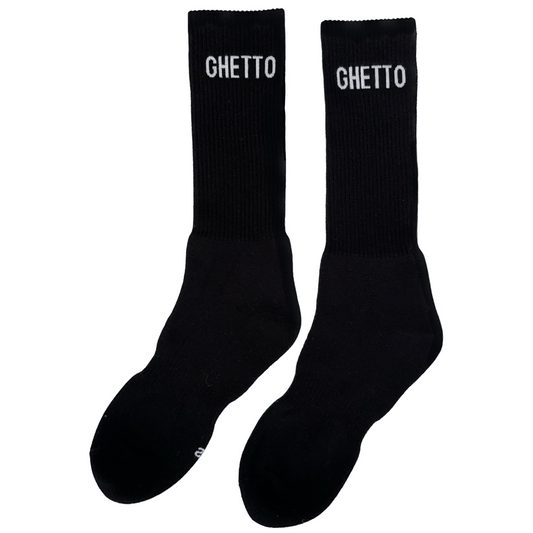 BLACK/WHITE Ghetto Socks