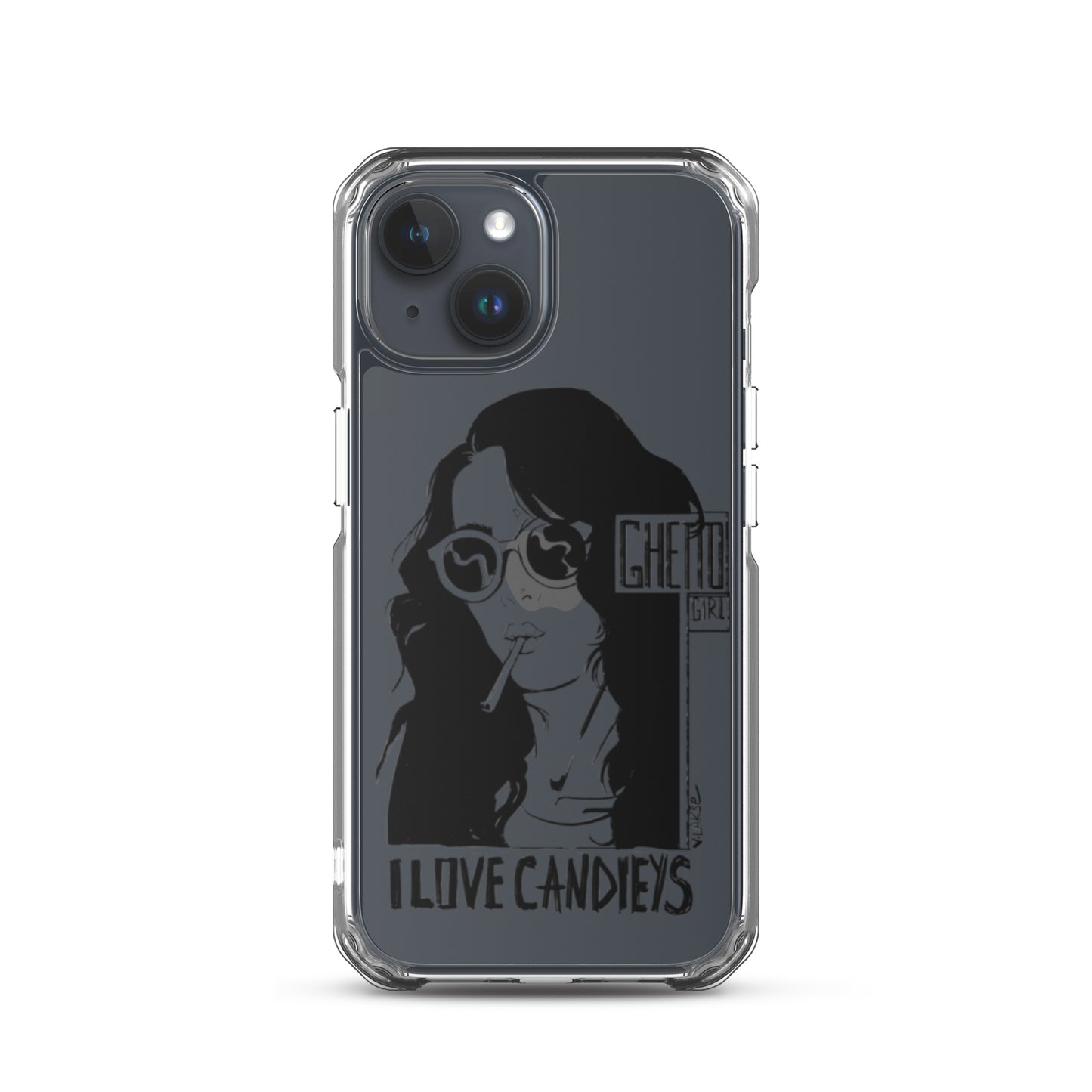GHETTO GIRL by Lakshe. Clear Case for iPhone®