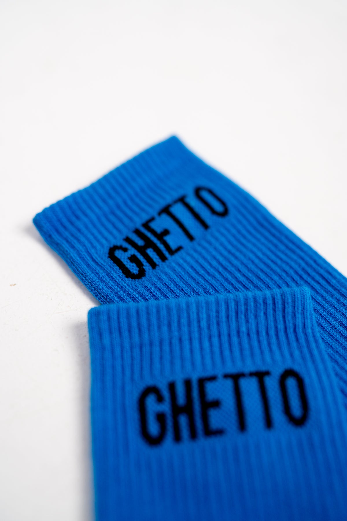 BLUE/BLACK Ghetto Socks