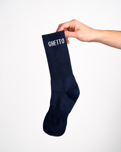 DARK BLUE Ghetto Socks