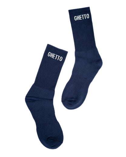 DARK BLUE Ghetto Socks