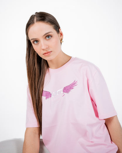 Ghetto Angels t-shirt - ANGELS EXIST & mini wings