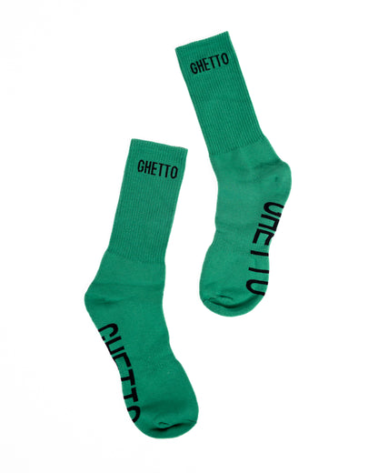 FOREST GREEN Ghetto Socks