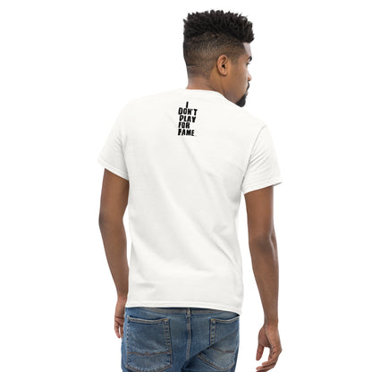 White T-shirt with Ghetto Games logo