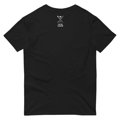 Black T-shirt with Ghetto Lady logo